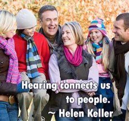 Hearing connects people